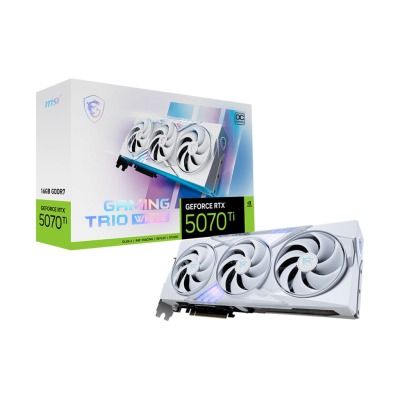 MSI GeForce RTX 5070 Ti 16G GAMING TRIO OC WHITE
