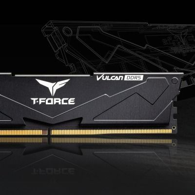 TEAM 32 GB (2x16GB) DDR5 6000 Team T-Force Vulcan Black (FLBD532G6000HC38JDC01)