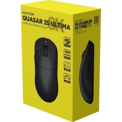 HATOR Quasar 3S ULTIMA 8K Wireless black (HTM660)