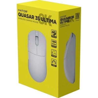 HATOR Quasar 3S ULTIMA 8K Wireless white (HTM661)