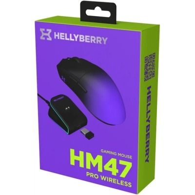 HATOR Hellyberry HM47 PRO Wireless Black-Violet