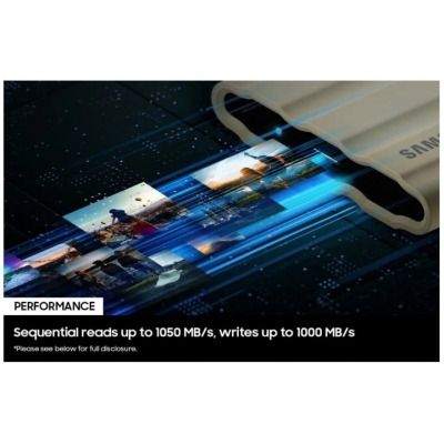 Samsung T7 Shield 2 TB Beige (MU-PE2T0K)