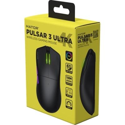 HATOR Pulsar 3 Ultra 4K Wireless Black (HTM680)