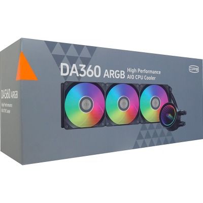 Водяне охолодження PCCooler DA360 ARGB BK (DA360-BKAWXX-GL)