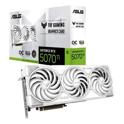 ASUS TUF-RTX5070TI-O16G-WHITE-GAMING