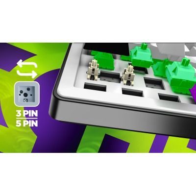 HATOR Hellyberry HK75 wireless White-Violet