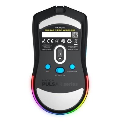 HATOR Pulsar 3 PRO Wireless Black (HTM640)