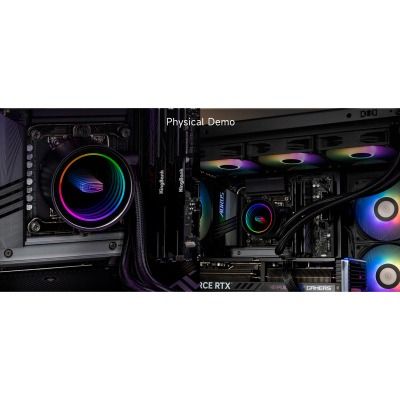 Водяне охолодження PCCooler DA360 ARGB BK (DA360-BKAWXX-GL)