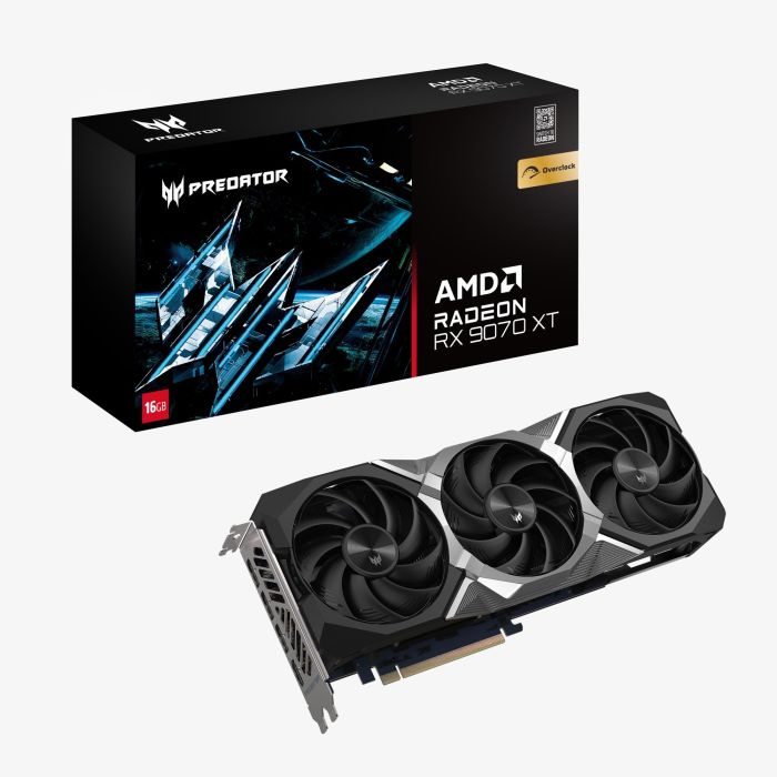 Acer Radeon RX 9070 XT Predator BiFrost OC (DP.Z4FWW.P01)