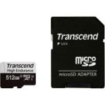 Transcend 512 GB microSDXC Clase 10 UHS-I (U3) + SD-adapter (TS512GUSD350V)