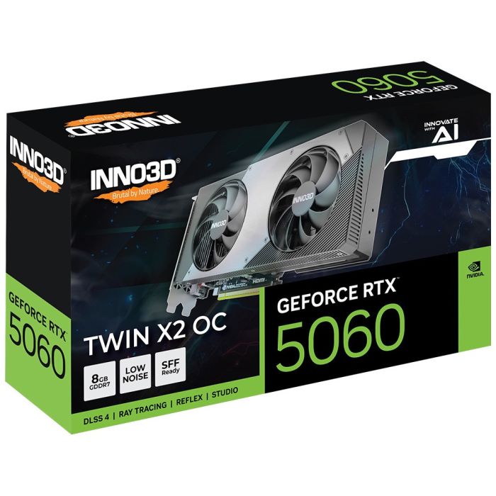 INNO3D GeForce RTX 5060 X2 OC (N50602-08D7X-195070N)