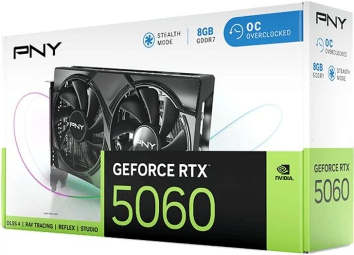 PNY GeForce RTX 5060 VERTO Dual Fan OC (VCG50608DFXPB1-O)