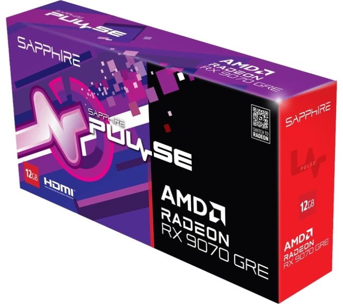 Sapphire Radeon RX 9070 GRE OC (11354-01-20G)