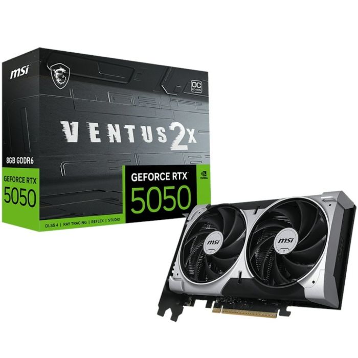 MSI GeForce RTX 5050 8G VENTUS 2X OC (912-V538-002, G5050-8V2C)