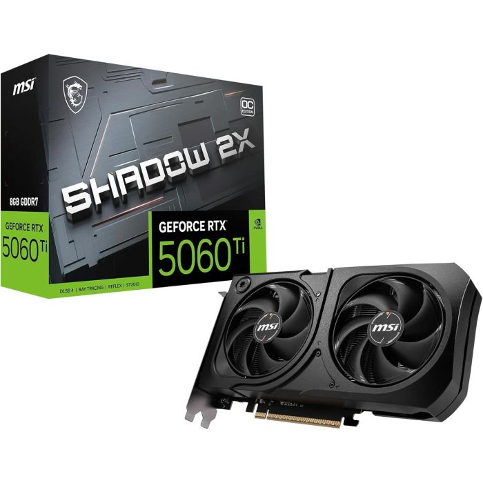 MSI GeForce RTX 5060 Ti 8G SHADOW 2X PLUS (912-V536-068)