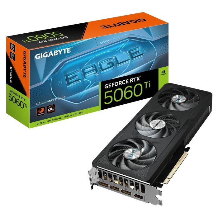 GIGABYTE GeForce RTX 5060 Ti EAGLE MAX OC 16G (GV-N506TEAGLEMAX OC-16GD)