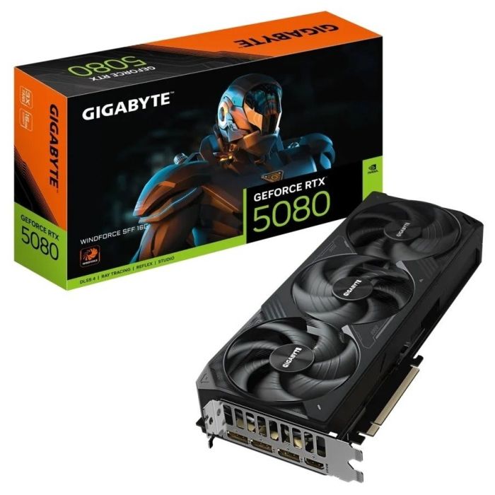 GIGABYTE GeForce RTX 5080 WINDFORCE SFF 16G (GV-N5080WF3-16GD)