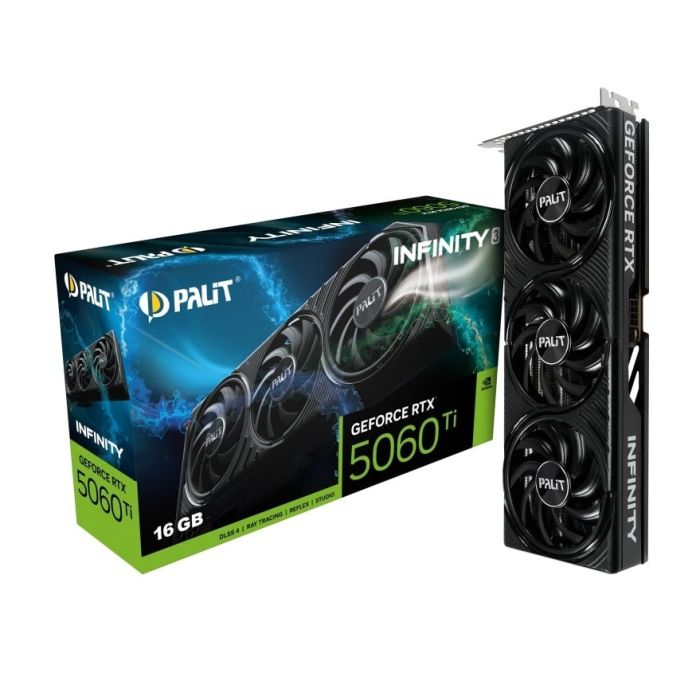 Palit GeForce RTX 5060 Ti Infinity 3 16GB (NE7506T019T1-GB2061S)