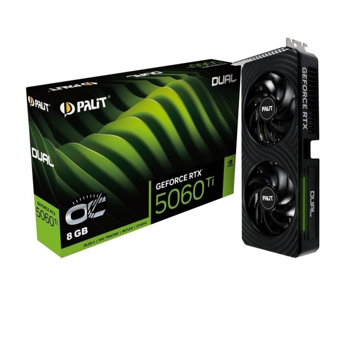 Palit GeForce RTX 5060 Ti Dual OC 8GB (NE7506TT19P1-GB2062D)