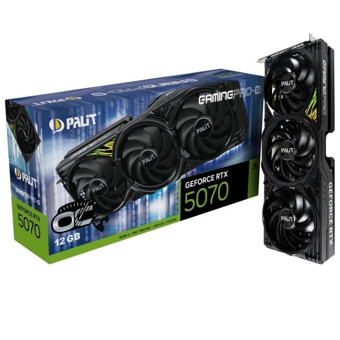 Palit GeForce RTX 5070 GamingPro-S OC (NE75070T19K9-GB2050U)