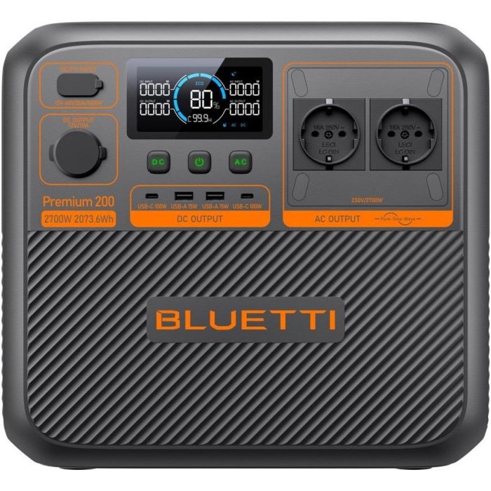 Зарядна станція BLUETTI Premium 200 V2