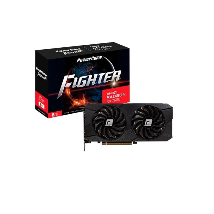 PowerColor Radeon RX 7600 8 GB Fighter (RX 7600 8G-F/V2)