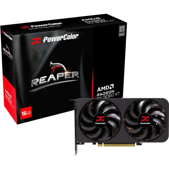 PowerColor Radeon RX 9060 XT 16 GB Reaper (RX9060XT 16G-A) PowerColor Radeon RX 9060 XT 16 GB Reaper (RX9060XT 16G-A)