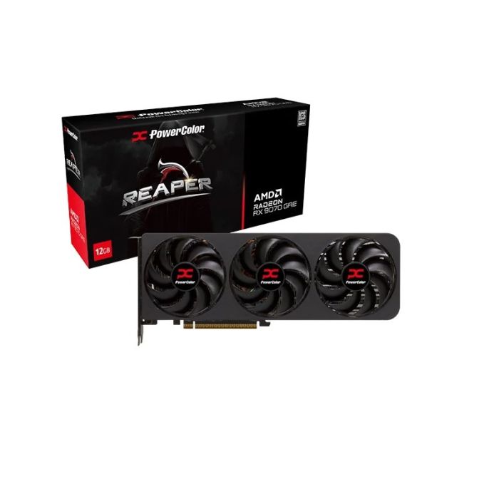 PowerColor Reaper AMD Radeon RX 9070 GRE 12GB GDDR6 (RX9070GRE 12G-A)