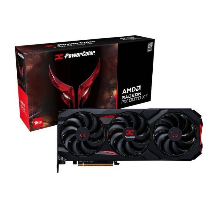 PowerColor Radeon RX 9070 XT Red Devil 16GB Backplate Special Edition (RX9070XT 16G-E/OC/BP)