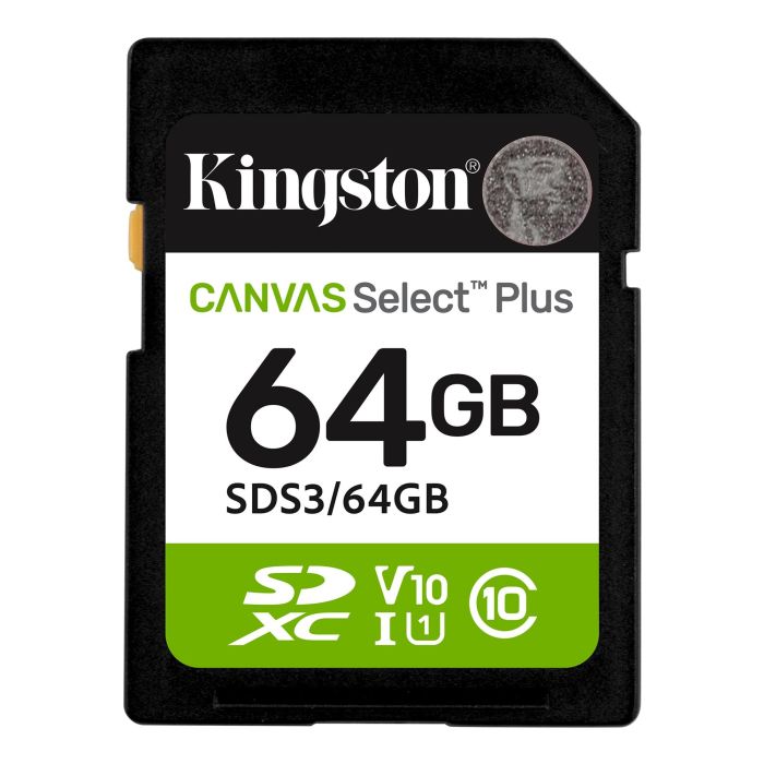 Kingston 64 GB SDXC Canvas Select Plus Gen3 SDS3/64GB