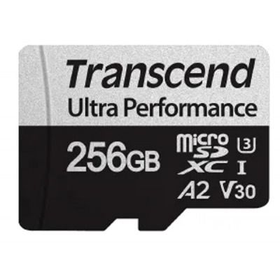 Transcend 256 GB microSDXC UHS-I U3 V30 A2 340S + SD Adapter TS256GUSD340S