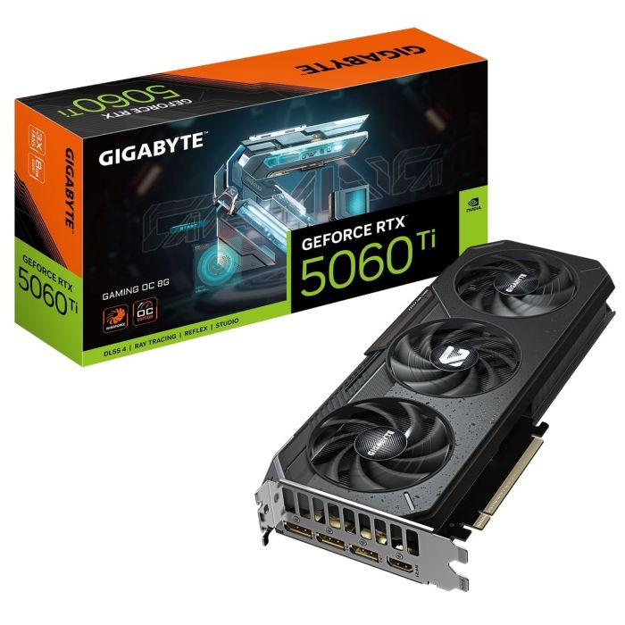 GIGABYTE GeForce RTX 5060 Ti GAMING OC 8G (GV-N506TGAMING OC-8GD)