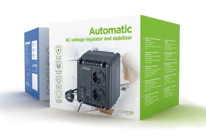 Стабілізатор напруги EnerGenie EG-AVR-1001