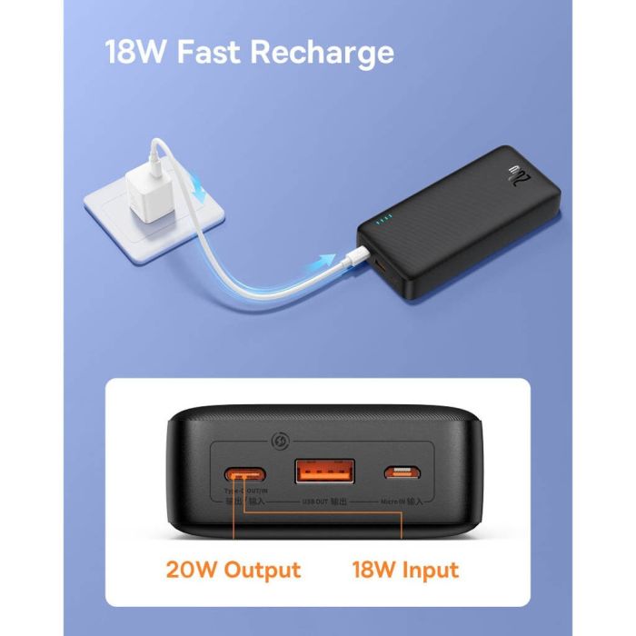 Baseus Airpow 20000mAh 20W Black (P10022804113-00)