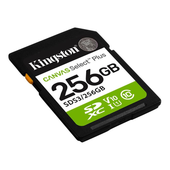 Kingston 256 GB SDXC Canvas Select Plus Gen3 SDS3/256GB