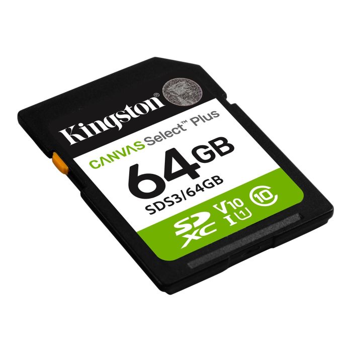 Kingston 64 GB SDXC Canvas Select Plus Gen3 SDS3/64GB