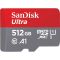 SanDisk 512 GB microSDXC UHS-I Ultra A1 + SD adapter (SDSQUAC-512G-GN6MA)