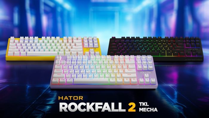 HATOR Rockfall 2 Mecha TKL Orange Black (HTK-520) HATOR Rockfall 2 Mecha TKL Orange Black (HTK-520)