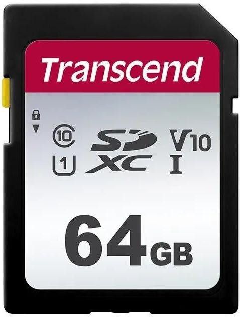 Transcend 64 GB SDXC UHS-I U3 300S TS64GSDC300S