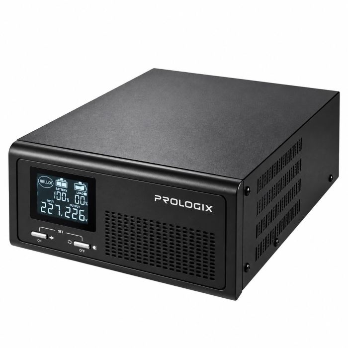 Інвертор Prologix 1500VA (1000Вт) 1-40A, 12V (PLP1000W\12V)