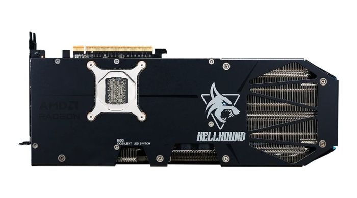 PowerColor Hellhound AMD Radeon RX 9070 GRE 12GB GDDR6 (RX9070GRE 12G-L/OC)