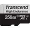 Transcend 256 GB microSDXC UHS-I (U3) High Endurance + SD Adapter (TS256GUSD350V)