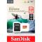 SanDisk 128 GB microSDXC UHS-I U3 V30 A2 Class 10 Extreme (SDSQXAA-128G-GN6AA)