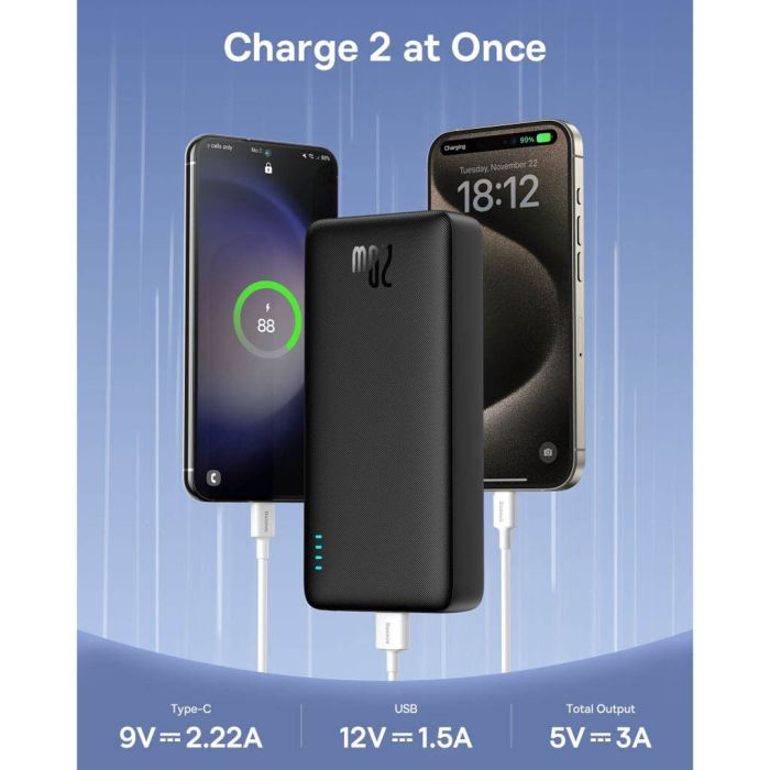 Baseus Airpow 20000mAh 20W Black (P10022804113-00)