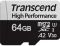 Transcend 64 GB microSDXC UHS-I 350V High Endurance + SD Adapter (TS64GUSD350V)