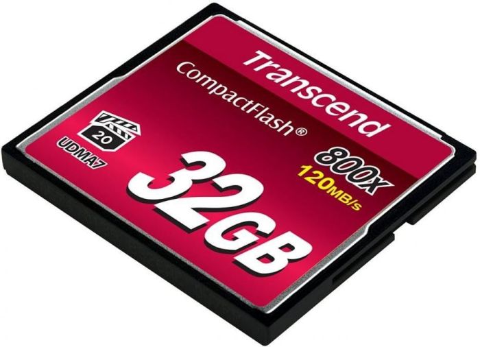 Transcend 32 GB 800X CompactFlash Card TS32GCF800