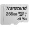 Transcend 256 GB microSDXC UHS-I U3 300S + SD Adapter TS256GUSD300S-A