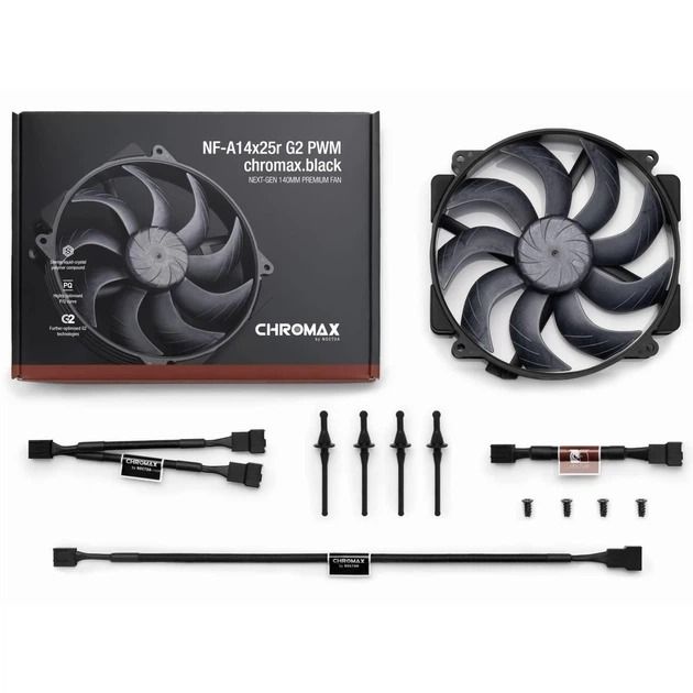 Noctua NOCTUA NF-A14x25r G2 PWM chromax.black