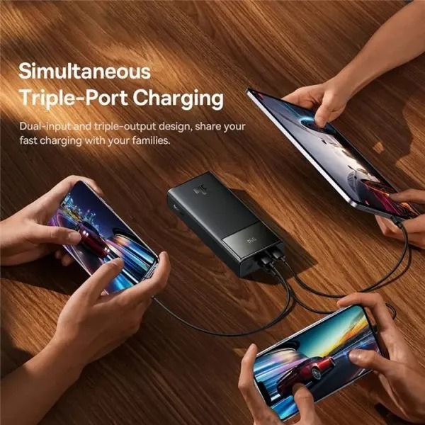 Baseus Star-Lord Digital Display 30W 20000mAh Black (P10022904113-00)