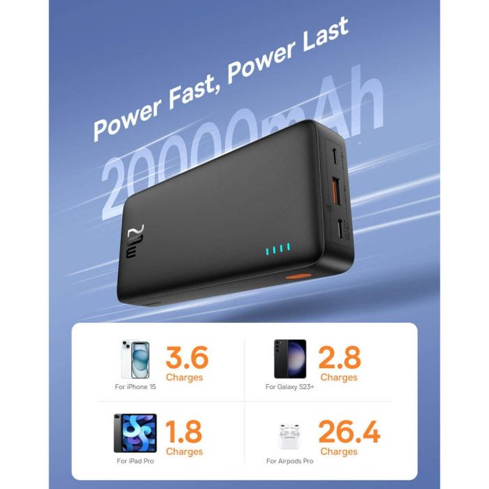 Baseus Airpow 20000mAh 20W Black (P10022804113-00)
